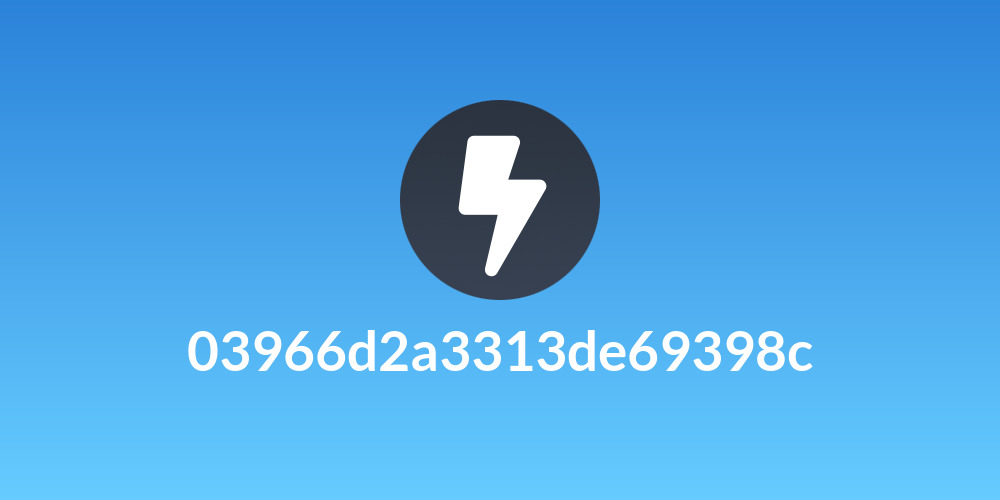 03966d2a3313de69398c