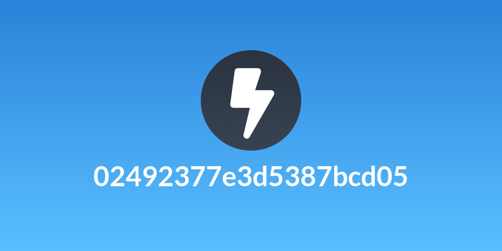 02492377e3d5387bcd05