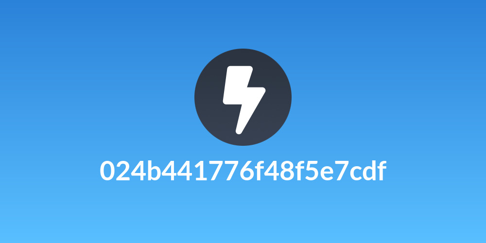 024b441776f48f5e7cdf