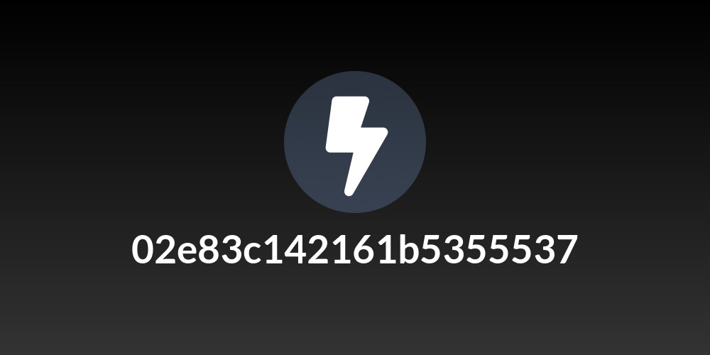 02e83c142161b5355537