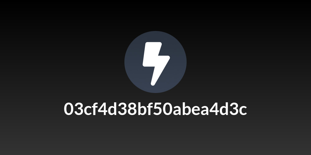 03cf4d38bf50abea4d3c