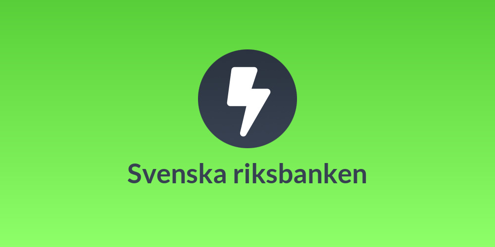 Svenska riksbanken