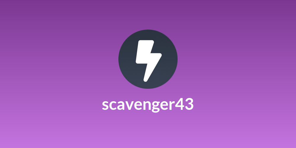 scavenger43