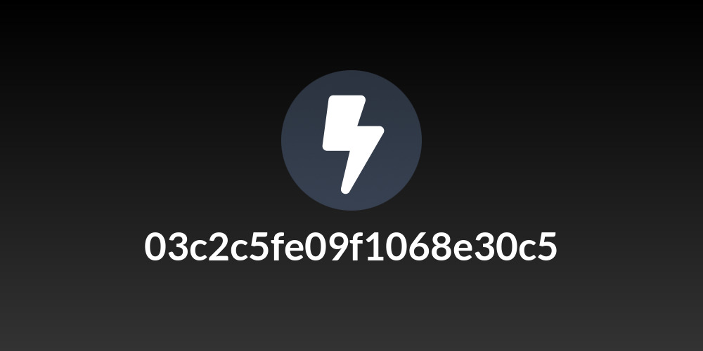 03c2c5fe09f1068e30c5