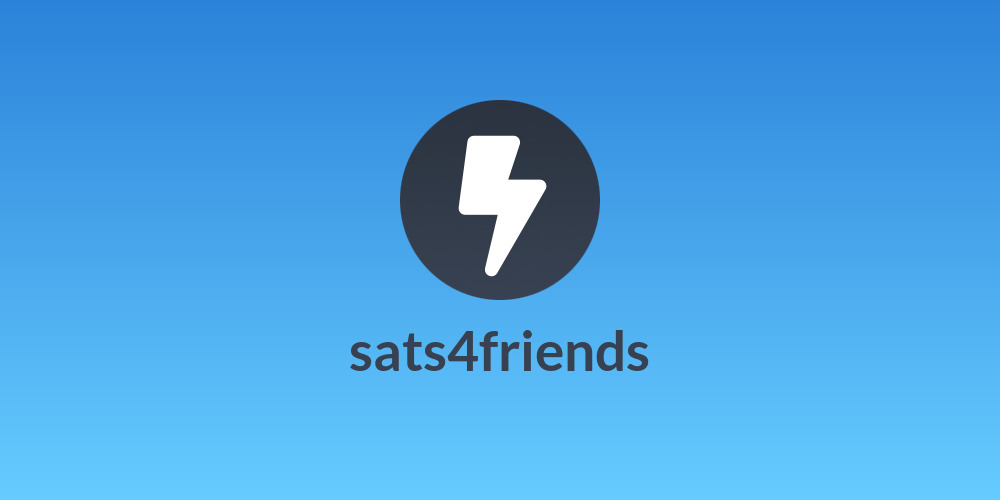 sats4friends