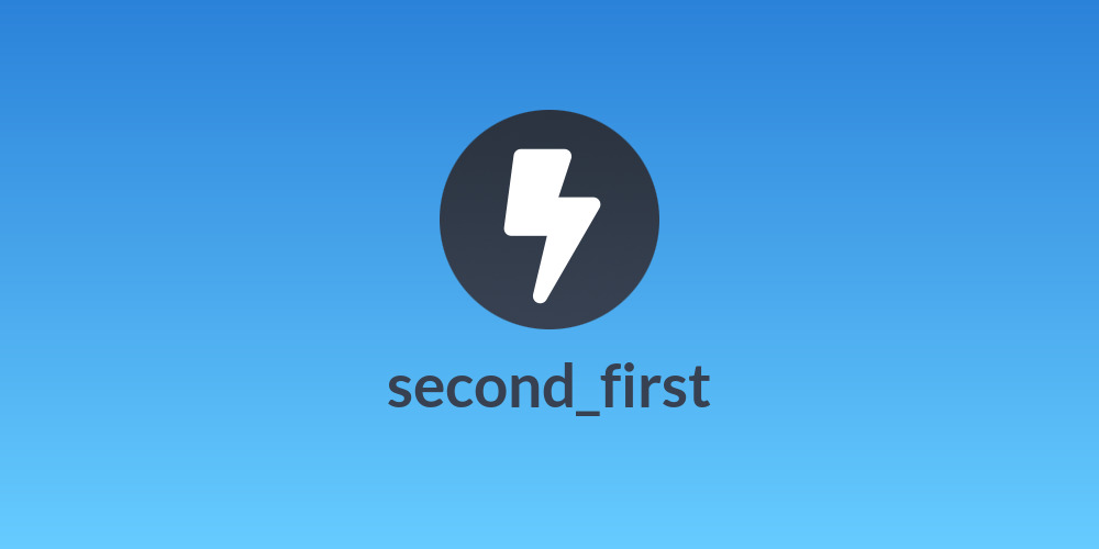 second_first