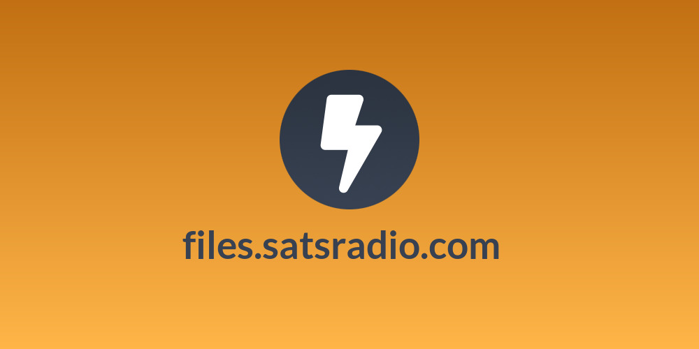 files.satsradio.com  💾