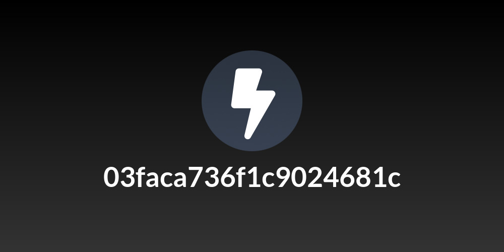 03faca736f1c9024681c