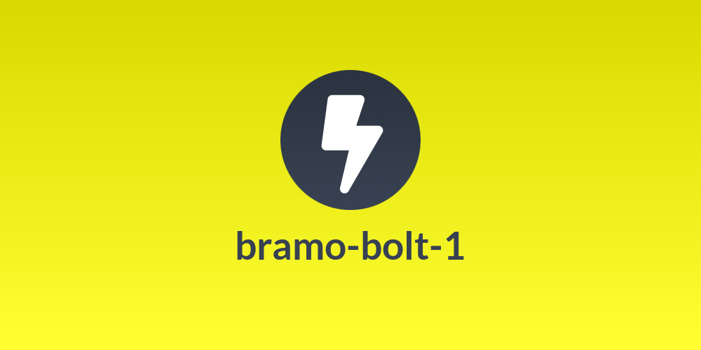bramo-bolt-1