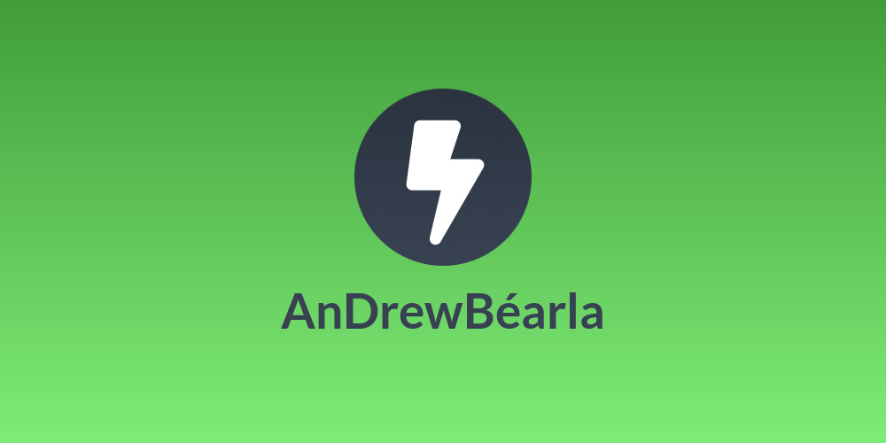 AnDrewBéarla