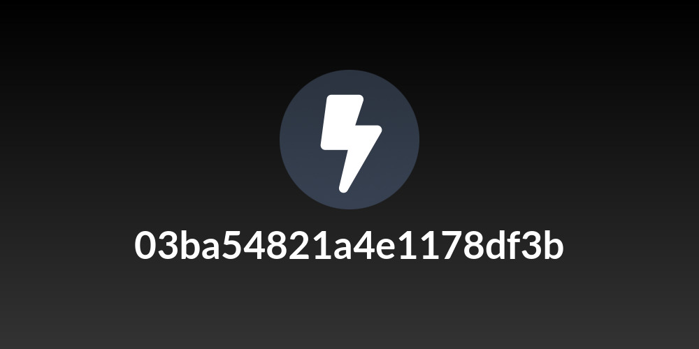 03ba54821a4e1178df3b