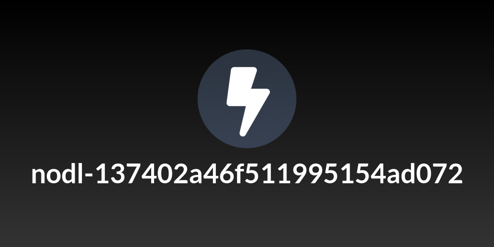 nodl-137402a46f511995154ad072