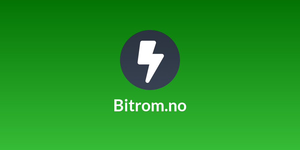 Bitrom.no