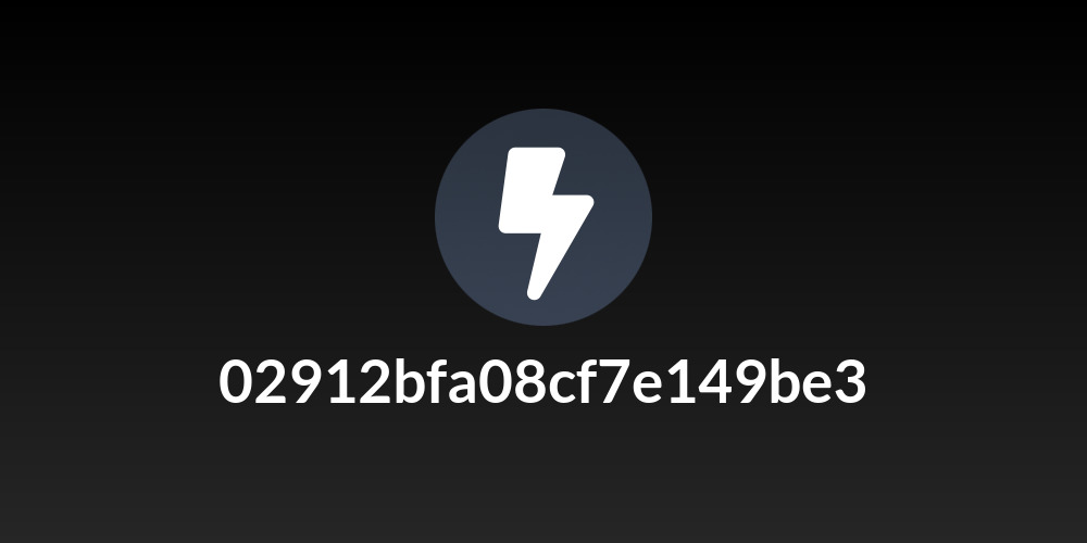 02912bfa08cf7e149be3