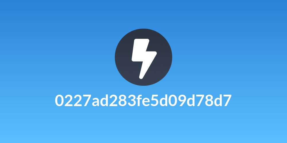 0227ad283fe5d09d78d7