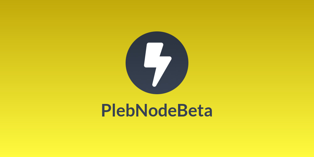PlebNodeBeta