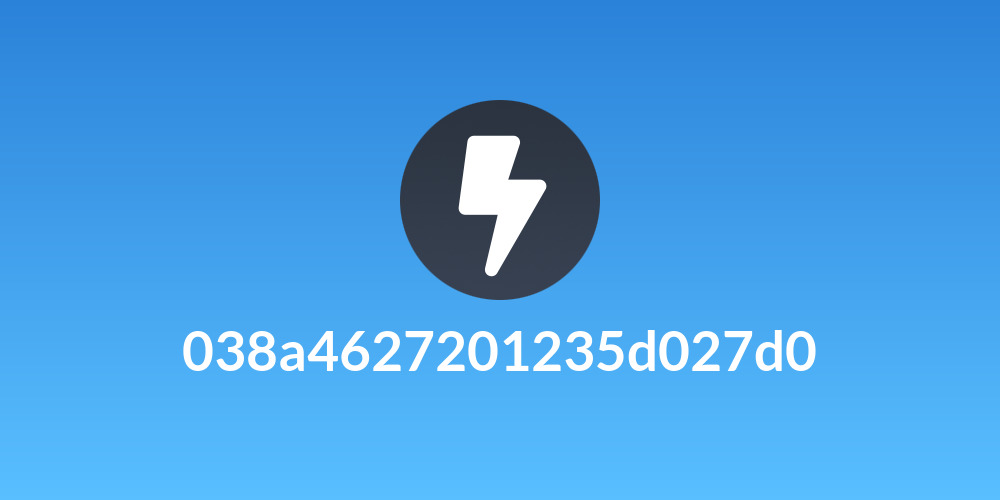 038a4627201235d027d0