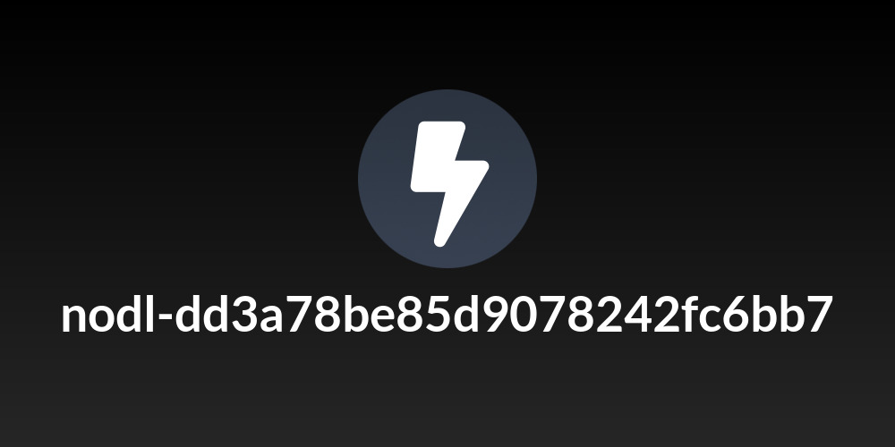 nodl-dd3a78be85d9078242fc6bb7