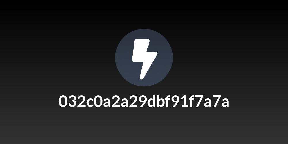 032c0a2a29dbf91f7a7a