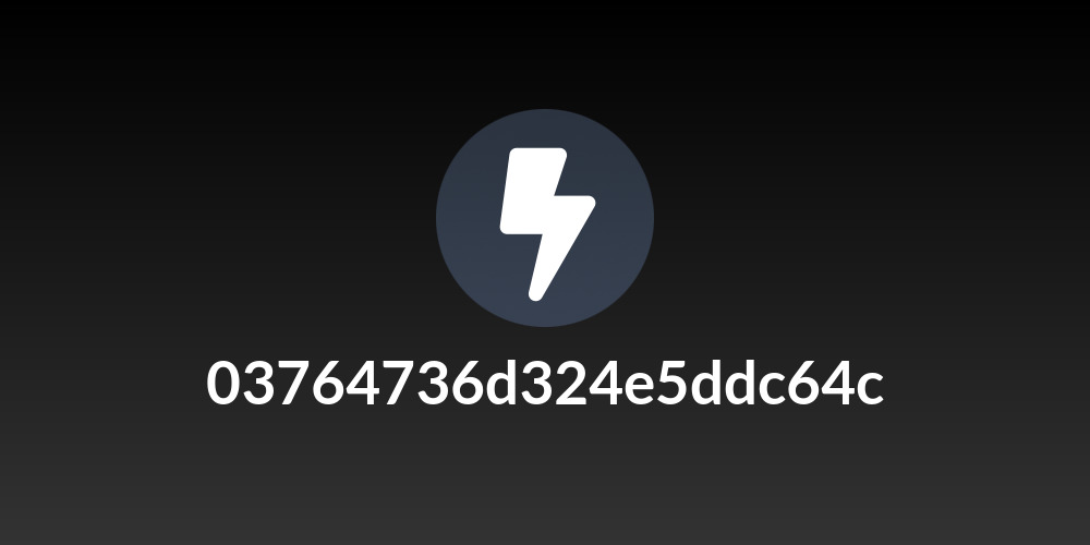 03764736d324e5ddc64c