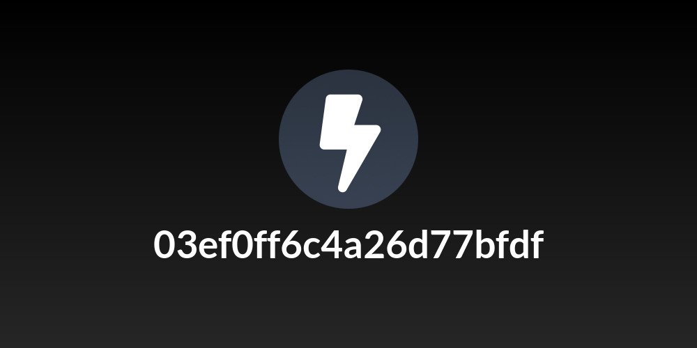 03ef0ff6c4a26d77bfdf