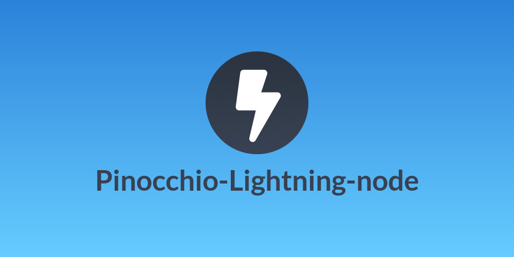 Pinocchio-Lightning-node