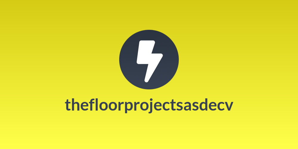 thefloorprojectsasdecv⚡️