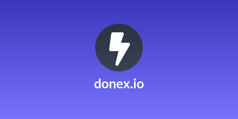 donex.io