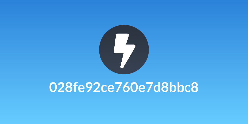 028fe92ce760e7d8bbc8