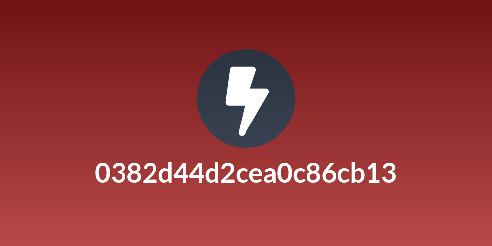 0382d44d2cea0c86cb13