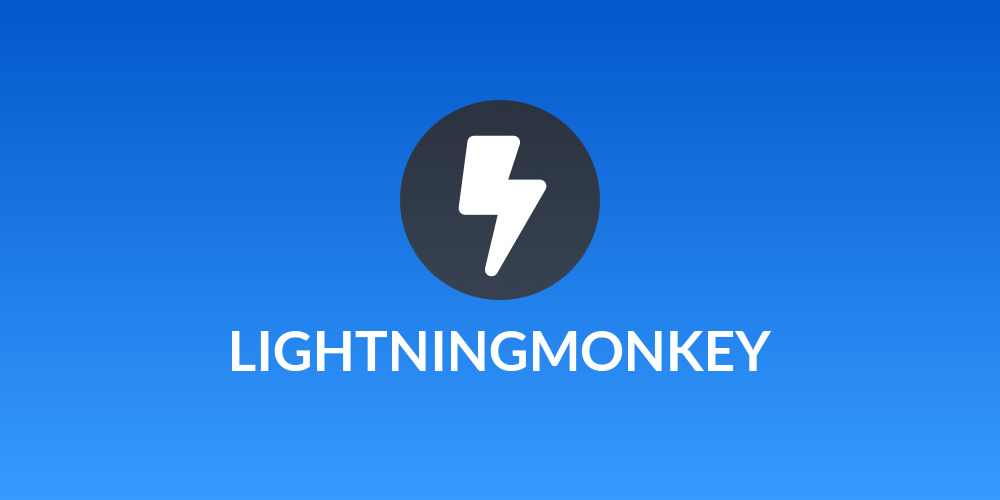 LIGHTNINGMONKEY
