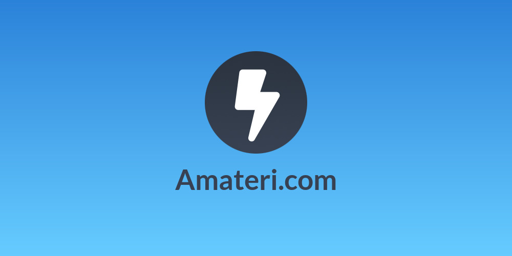 Amateri.com • LightningNetwork+