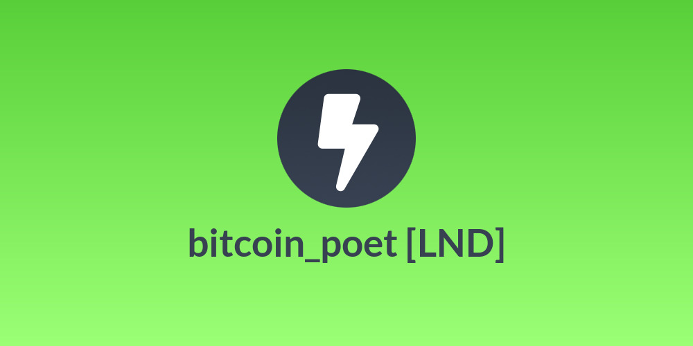 bitcoin_poet [LND]