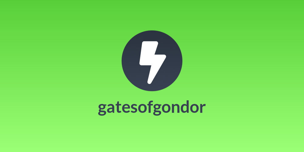 gatesofgondor