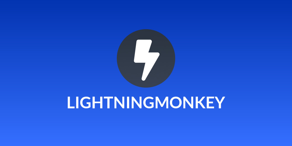 LIGHTNINGMONKEY