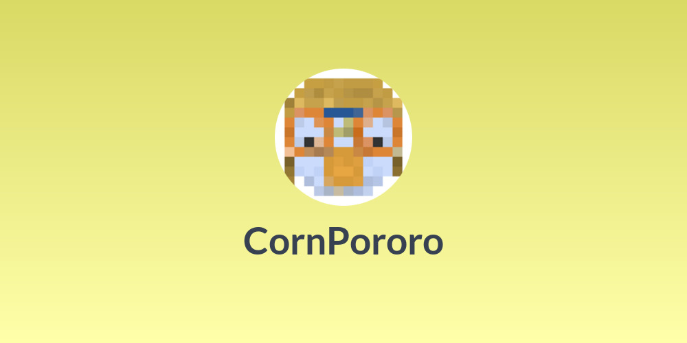 Corn🌽Pororo