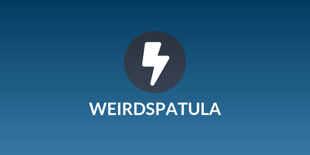 WEIRDSPATULA
