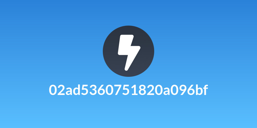 02ad5360751820a096bf