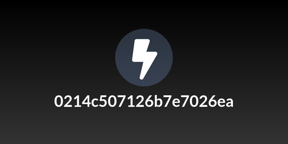 0214c507126b7e7026ea