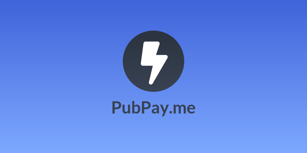 PubPay.me