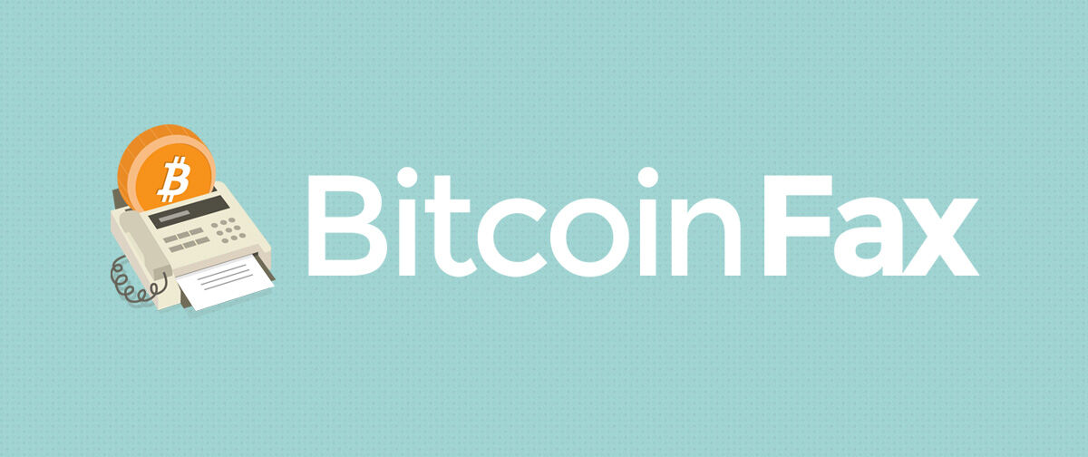 Bitcoin Fax image
