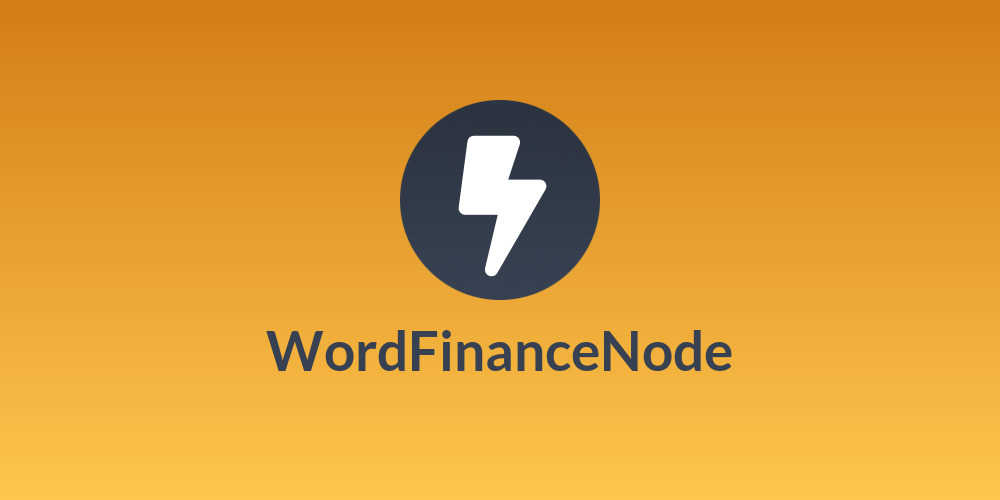 WordFinanceNode