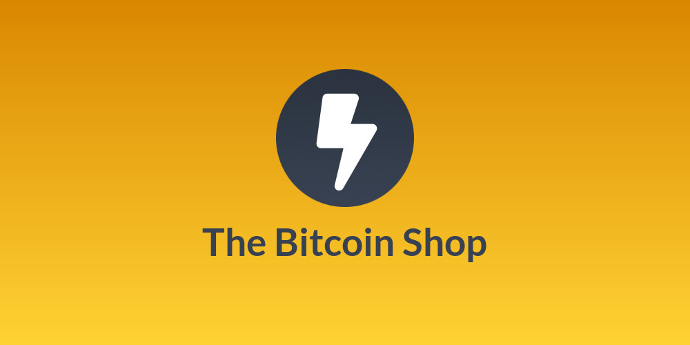 The Bitcoin Shop