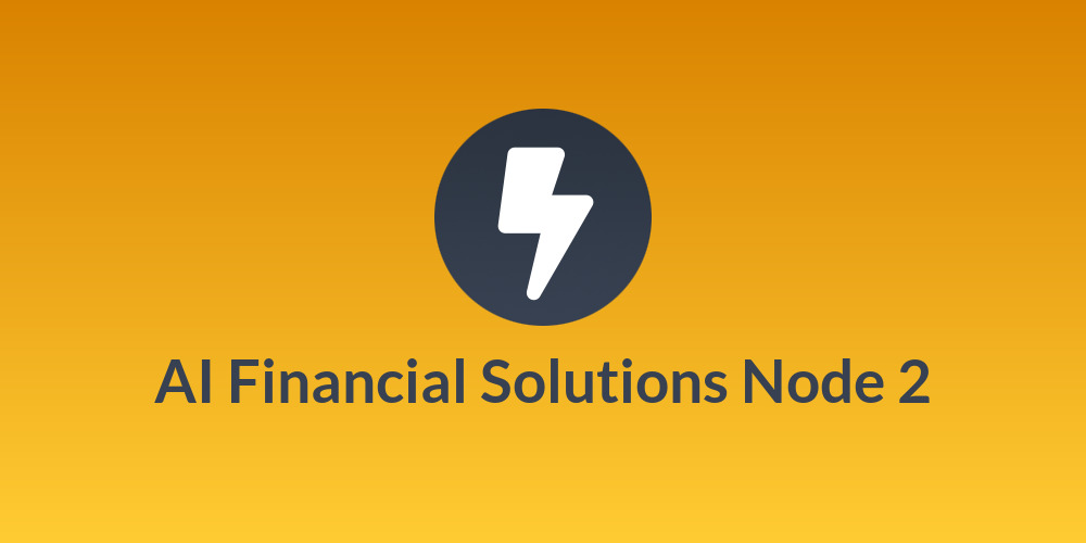 AI Financial Solutions Node 2