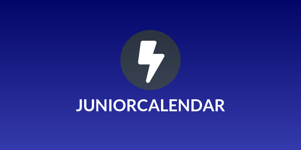 JUNIORCALENDAR