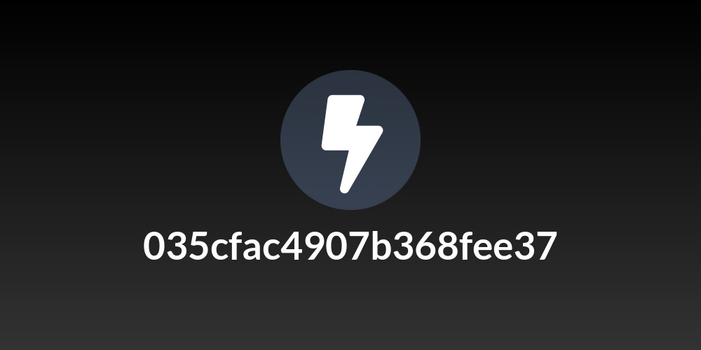 035cfac4907b368fee37