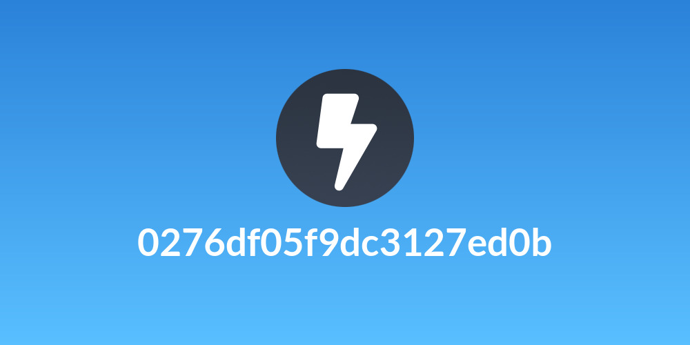 0276df05f9dc3127ed0b