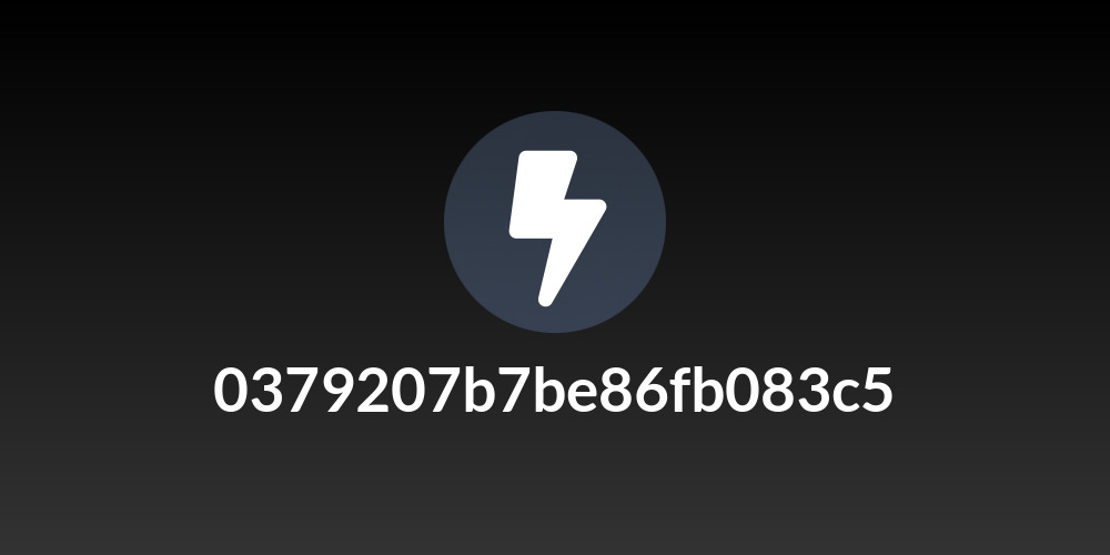 0379207b7be86fb083c5