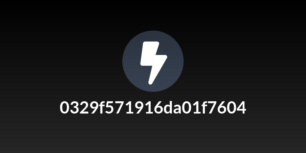 0329f571916da01f7604