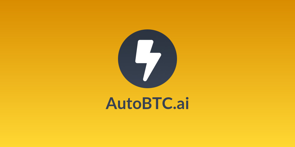 AutoBTC.ai⚡🛡️
